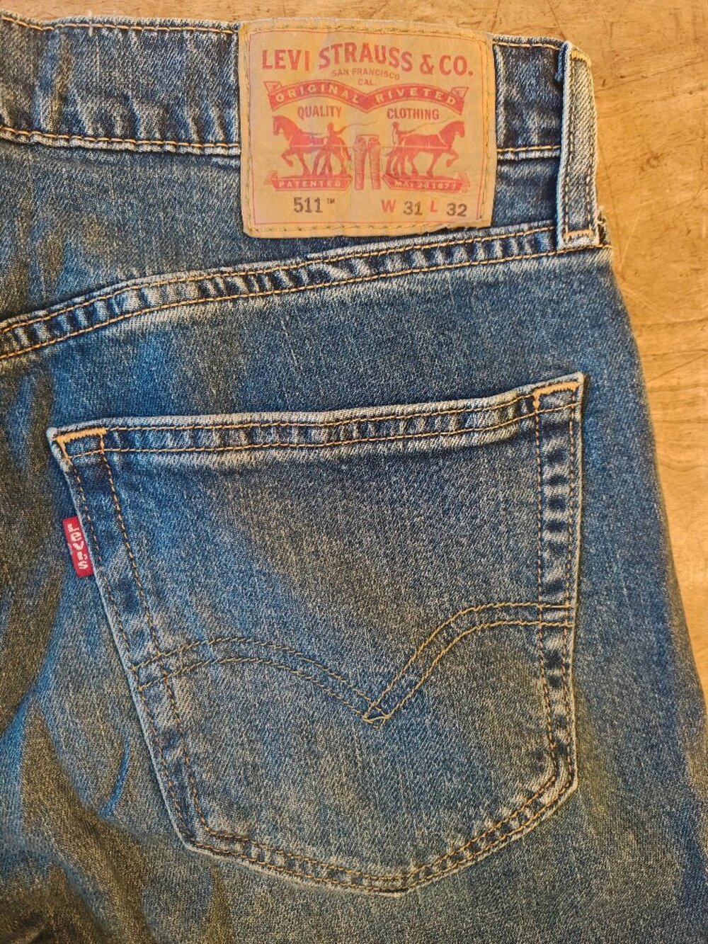 Levi’s 511 Slim Fit Jeans W31 L32 - Picture 3 of 11